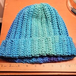 Handcrafted Gradient Crochet Beanie